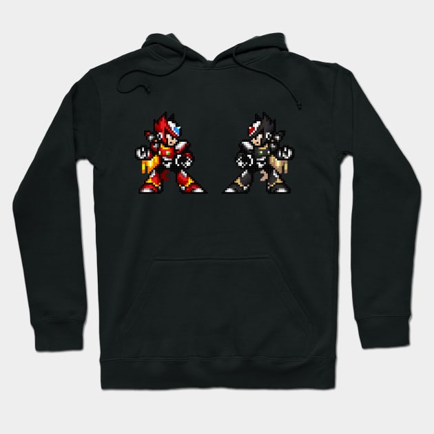 Zero VS Black Zero Hoodie by babyreaper